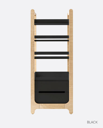 H bookcase